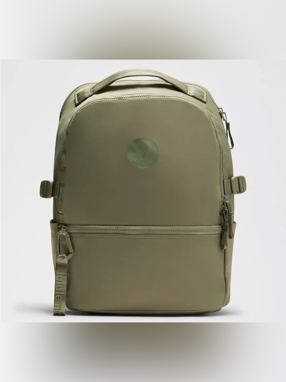 Lululemon NWT New Crew Backpack 22L Water Repellent Tan Green